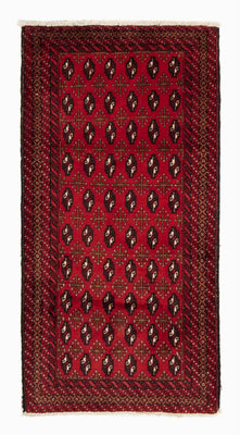 Runner Belutsch Rug - 208 x 108 cm - red