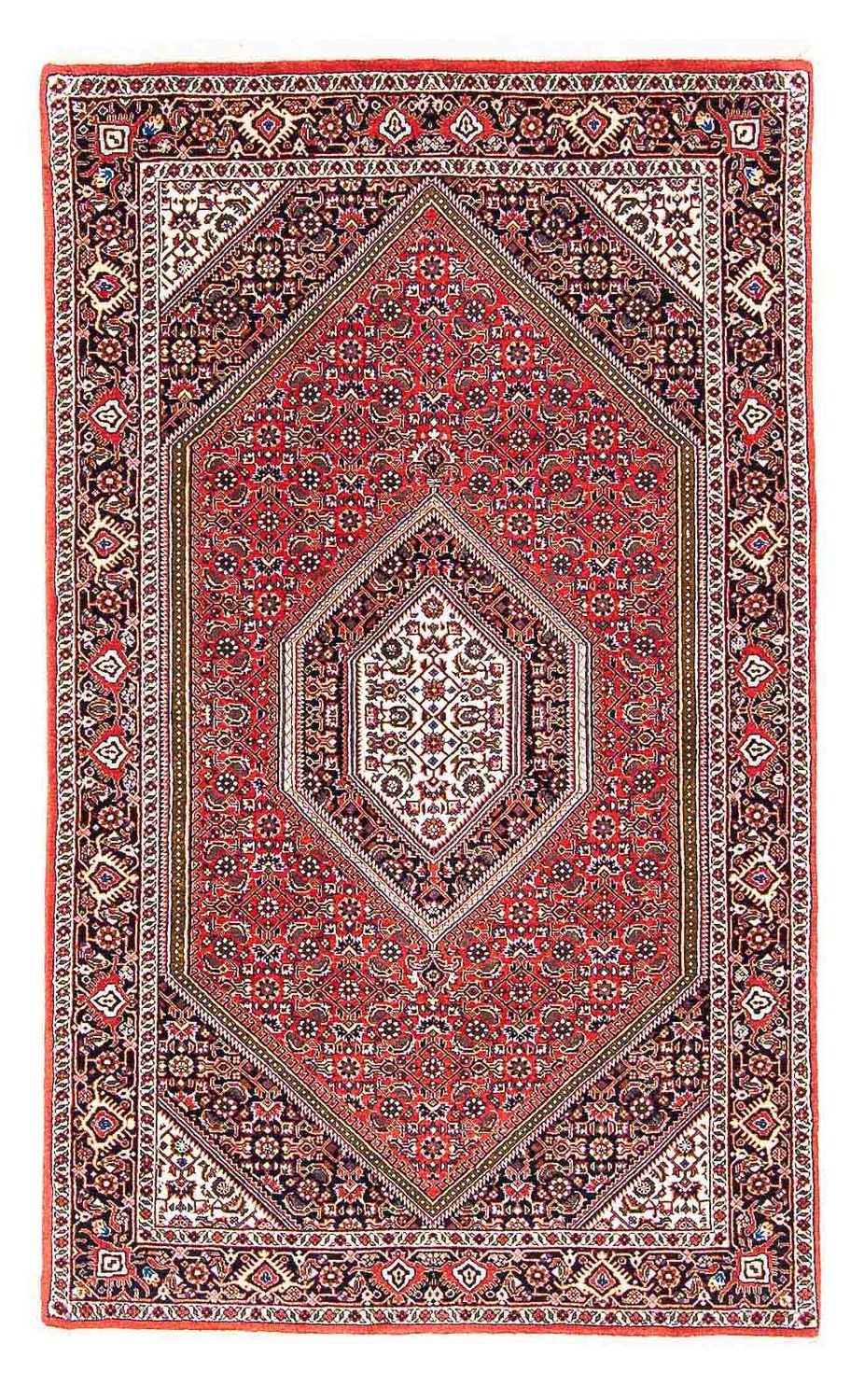 Perser Rug - Bidjar - 167 x 108 cm - red