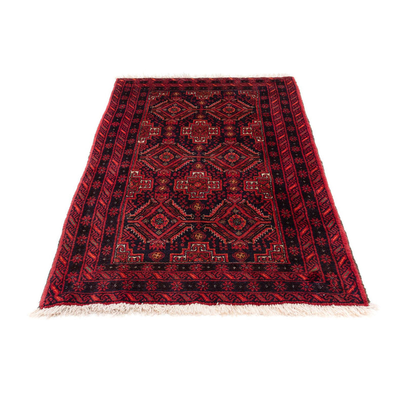Belutsch Rug - 169 x 136 cm - dark red