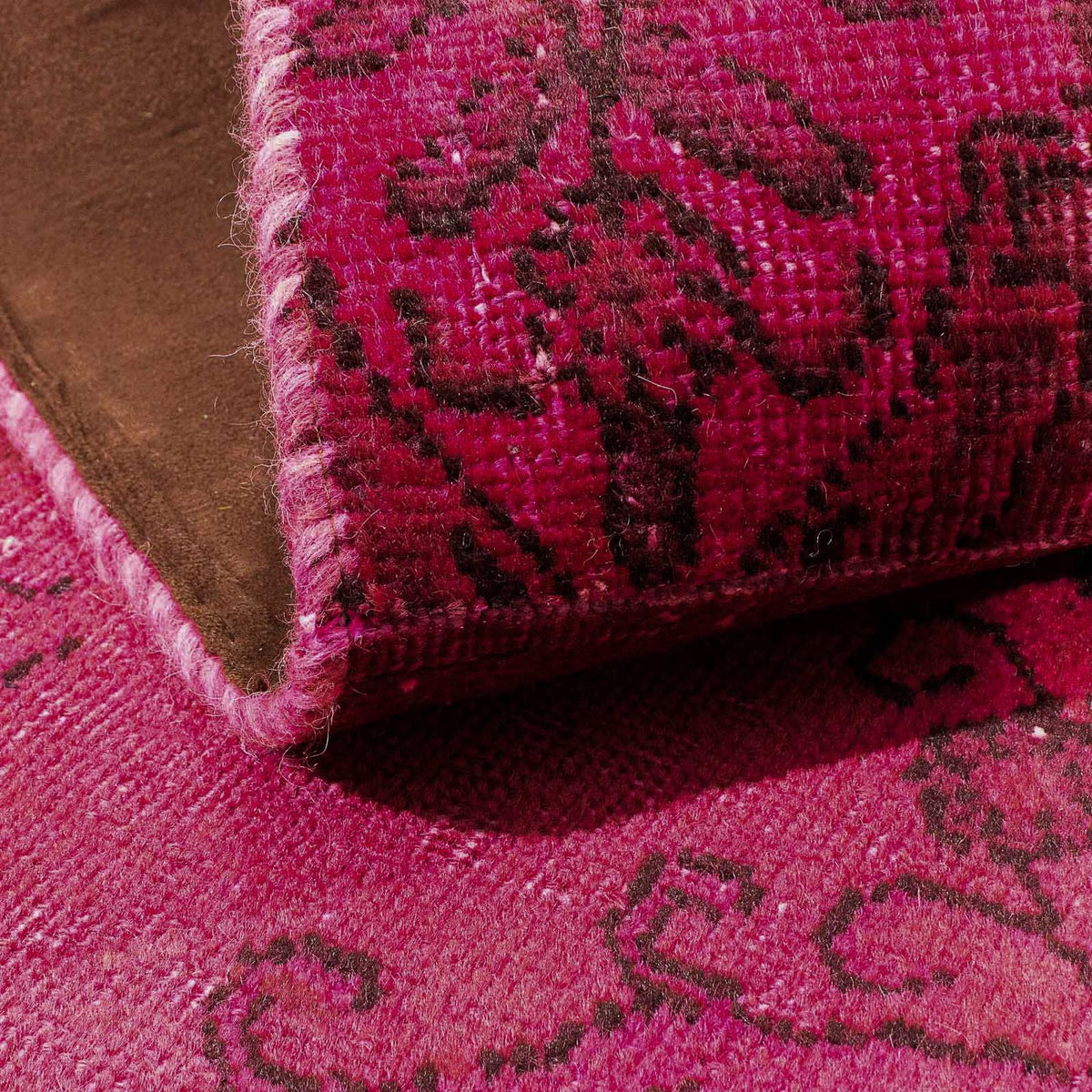 Patchwork Rug - 202 x 127 cm - multicolored