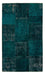 Patchwork Rug - 205 x 131 cm - multicolored