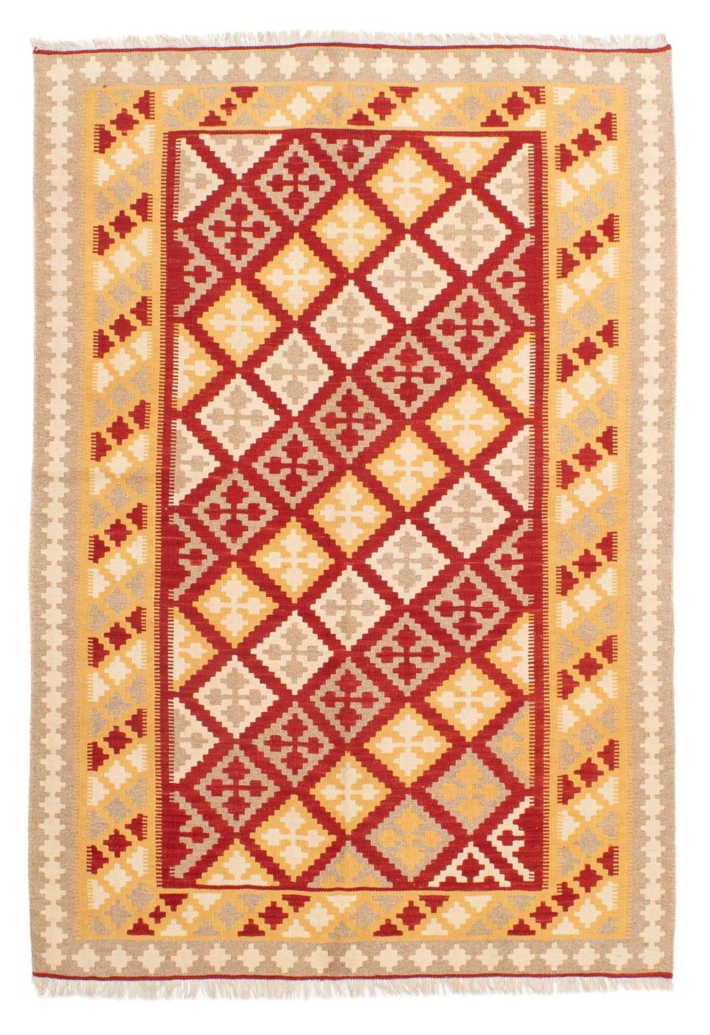 Kelim Rug - Oriental - 216 x 153 cm - multicolored
