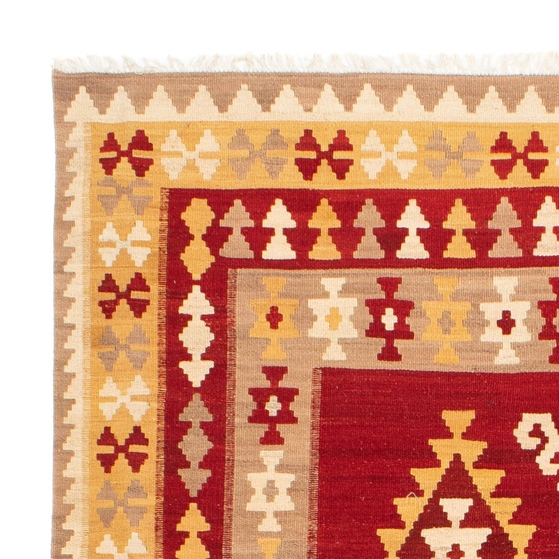 Kelim Rug - Oriental - 252 x 178 cm - dark red