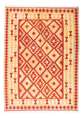 Kelim Rug - Oriental - 211 x 155 cm - red