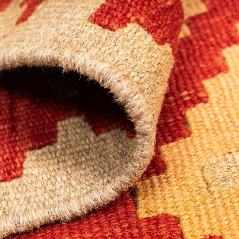 Kelim Rug - Oriental - 211 x 155 cm - red