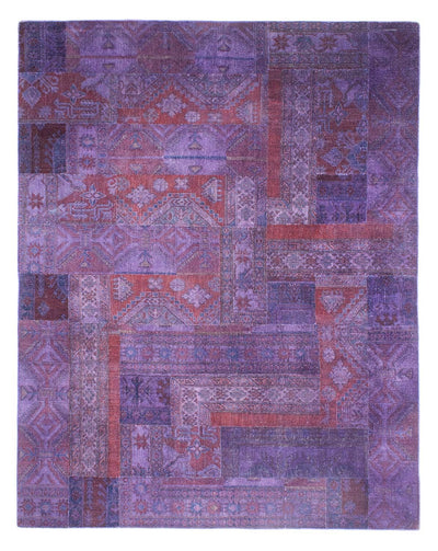 Patchwork Rug 239x299cm - Perserteppich Wollteppich