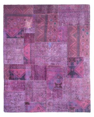 Patchwork Rug - 307 x 240 cm - multicolored