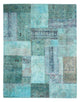 Patchwork Rug 238x299cm - Perserteppich Wollteppich