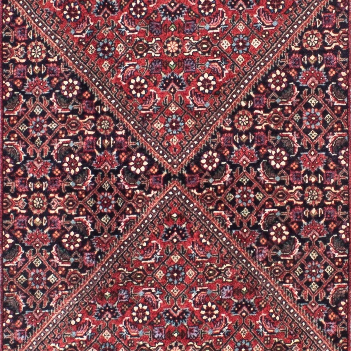 Runner Perser Rug - Bidjar - 308 x 78 cm - light red