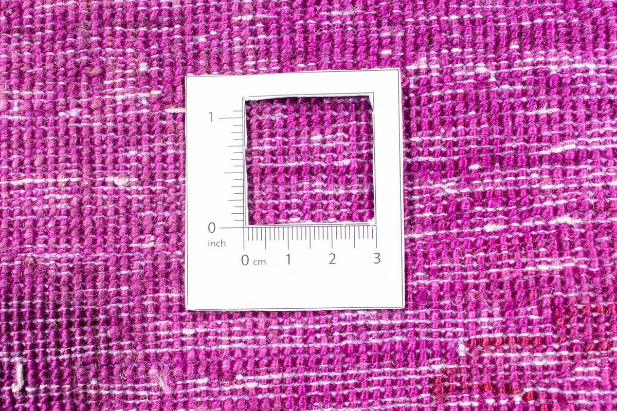 Patchwork Rug - 271 x 182 cm - purple