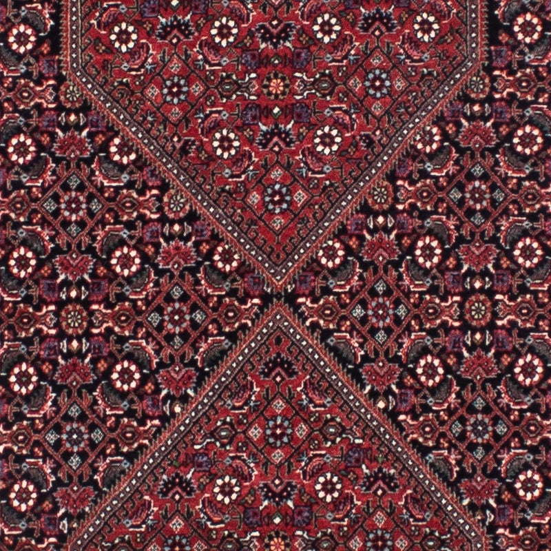 Runner Perser Rug - Bidjar - 300 x 83 cm - dark red
