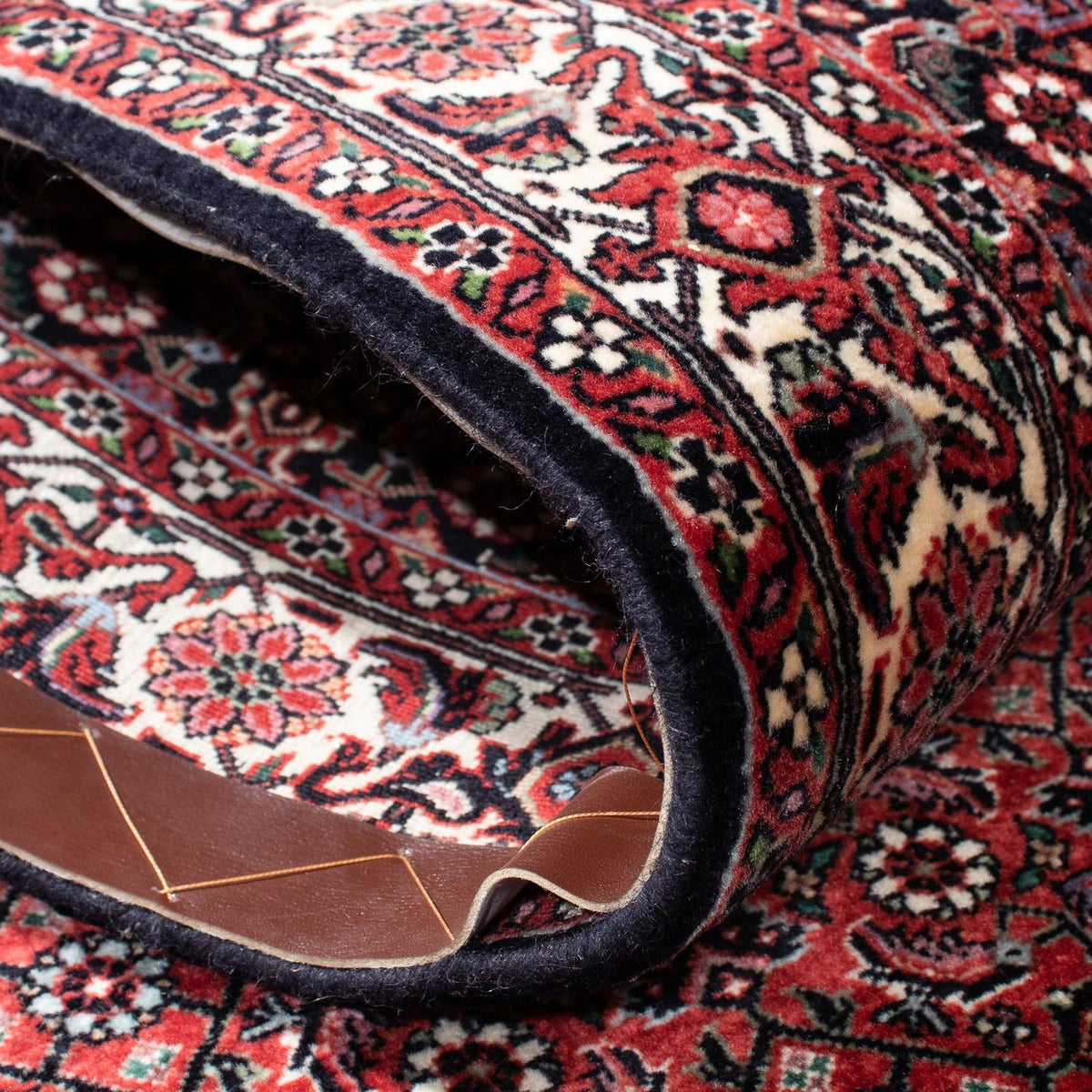 Runner Perser Rug - Bidjar - 300 x 83 cm - dark red