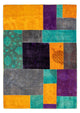 Patchwork Rug 232x164cm - Perserteppich Wollteppich