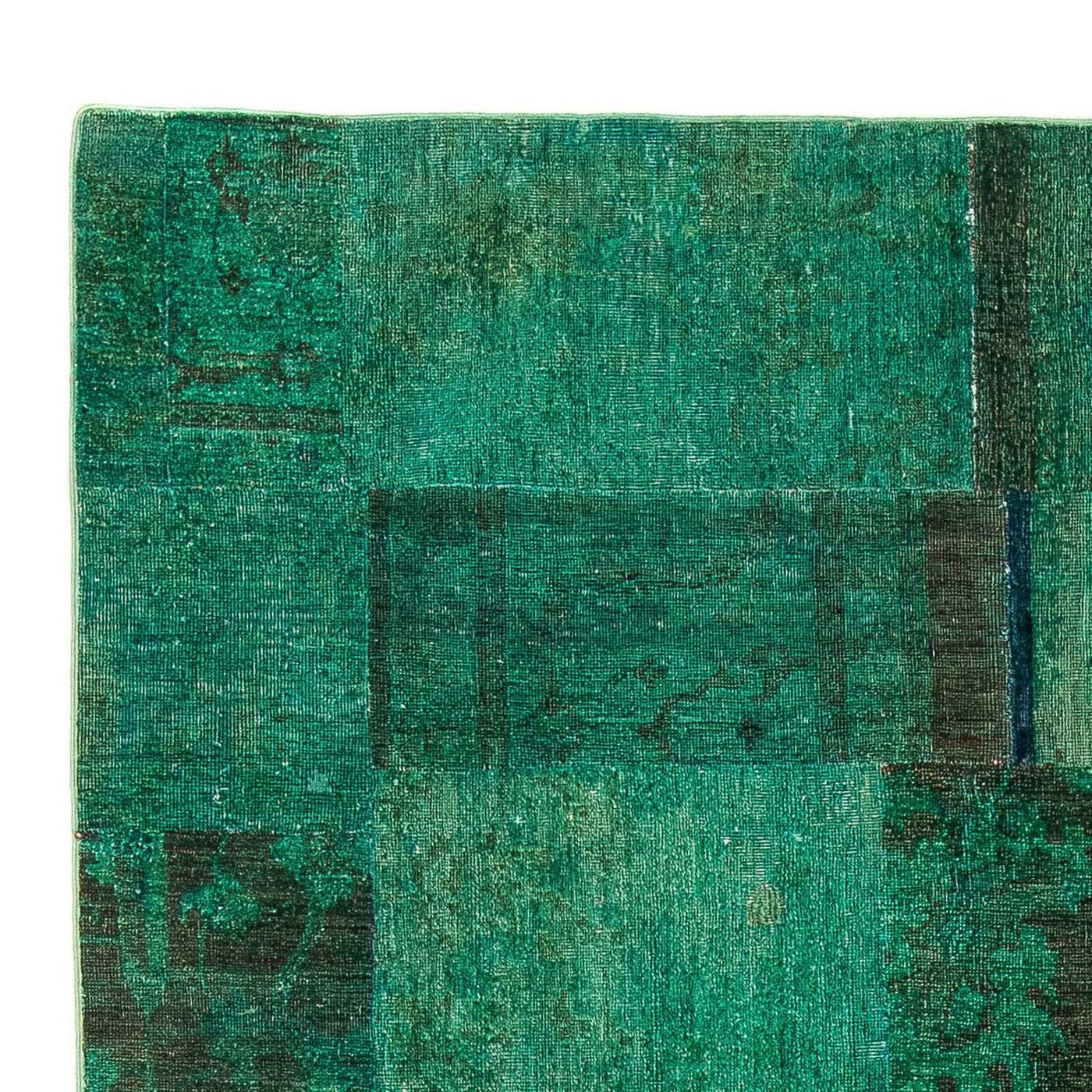 Patchwork Rug 237x156cm - Wool Rug