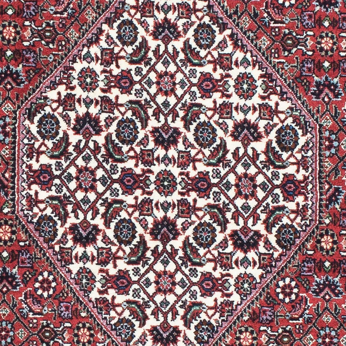 Runner Perser Rug - Bidjar - 212 x 71 cm - red