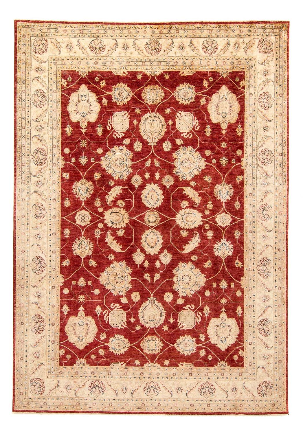 Ziegler Rug - 390 x 295 cm - dark red