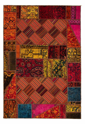 Patchwork Rug - 234 x 169 cm - multicolored
