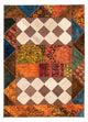 Patchwork Rug 229x163cm - Perserteppich Wollteppich