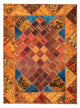 Patchwork Rug 234x176cm - Perserteppich Wollteppich