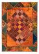 Patchwork Rug 225x164cm - Perserteppich Wollteppich
