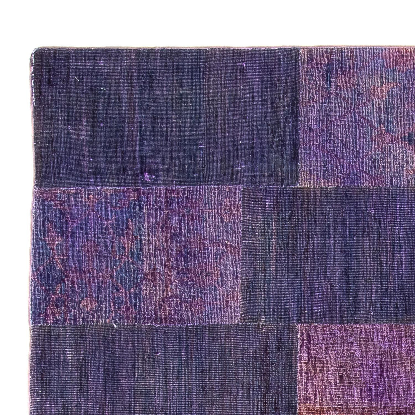 Patchwork Rug 237x165cm - Perserteppich Wollteppich