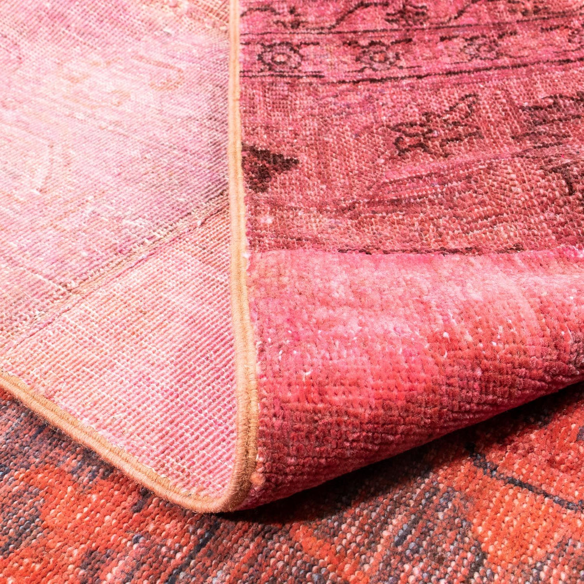 Patchwork Rug 166x237cm - Perserteppich Wollteppich