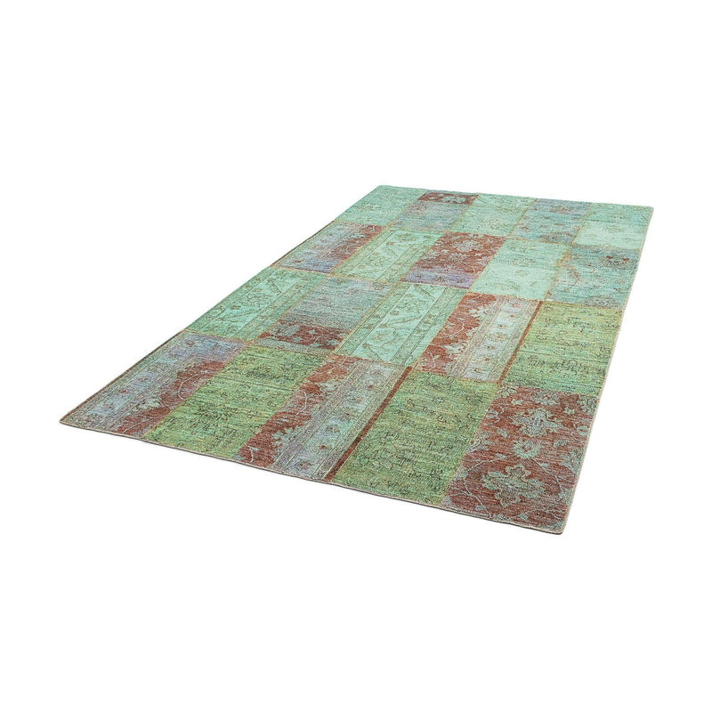 Patchwork Rug - 242 x 148 cm - multicolored