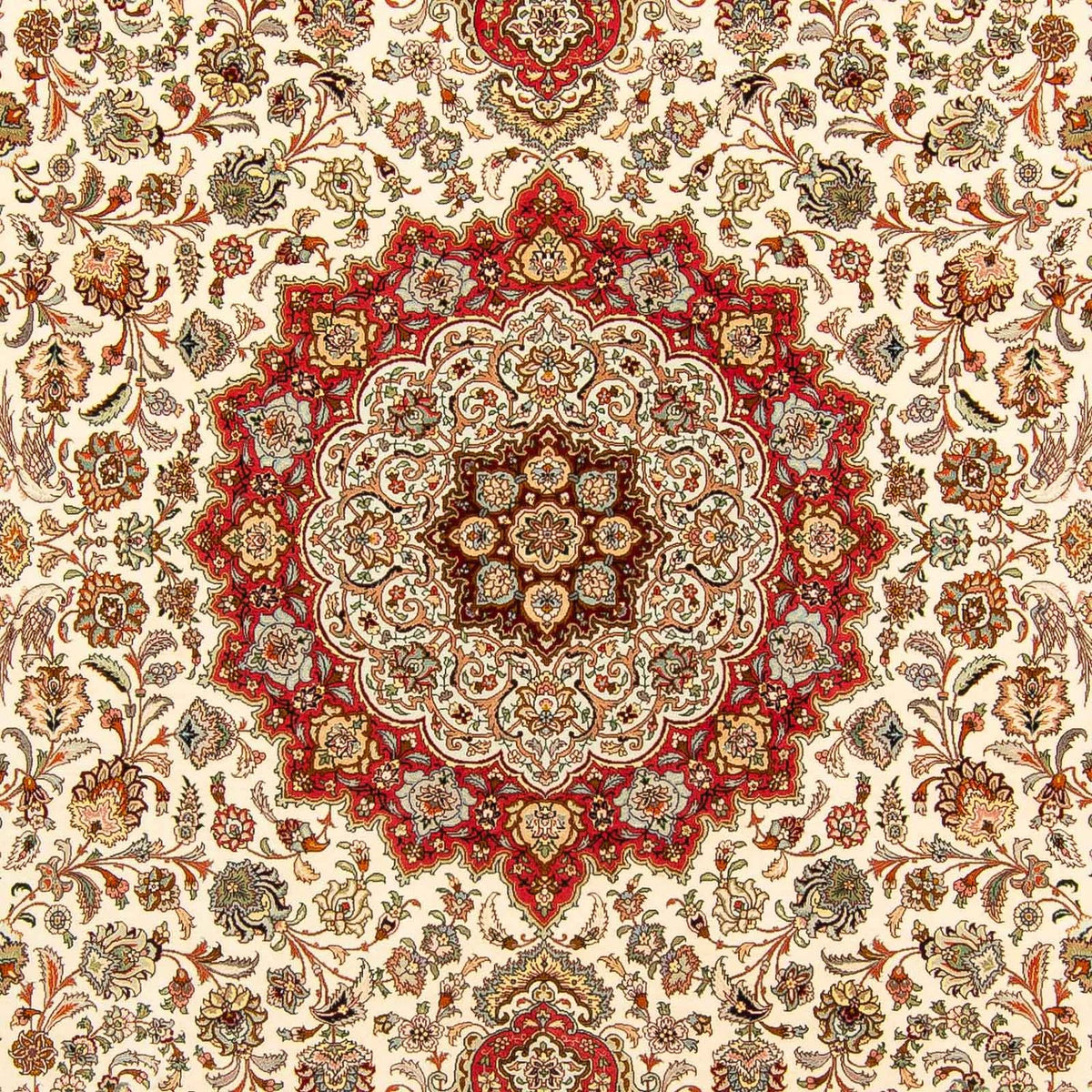 Perser Rug - Tabriz - Royal - 406 x 300 cm - red