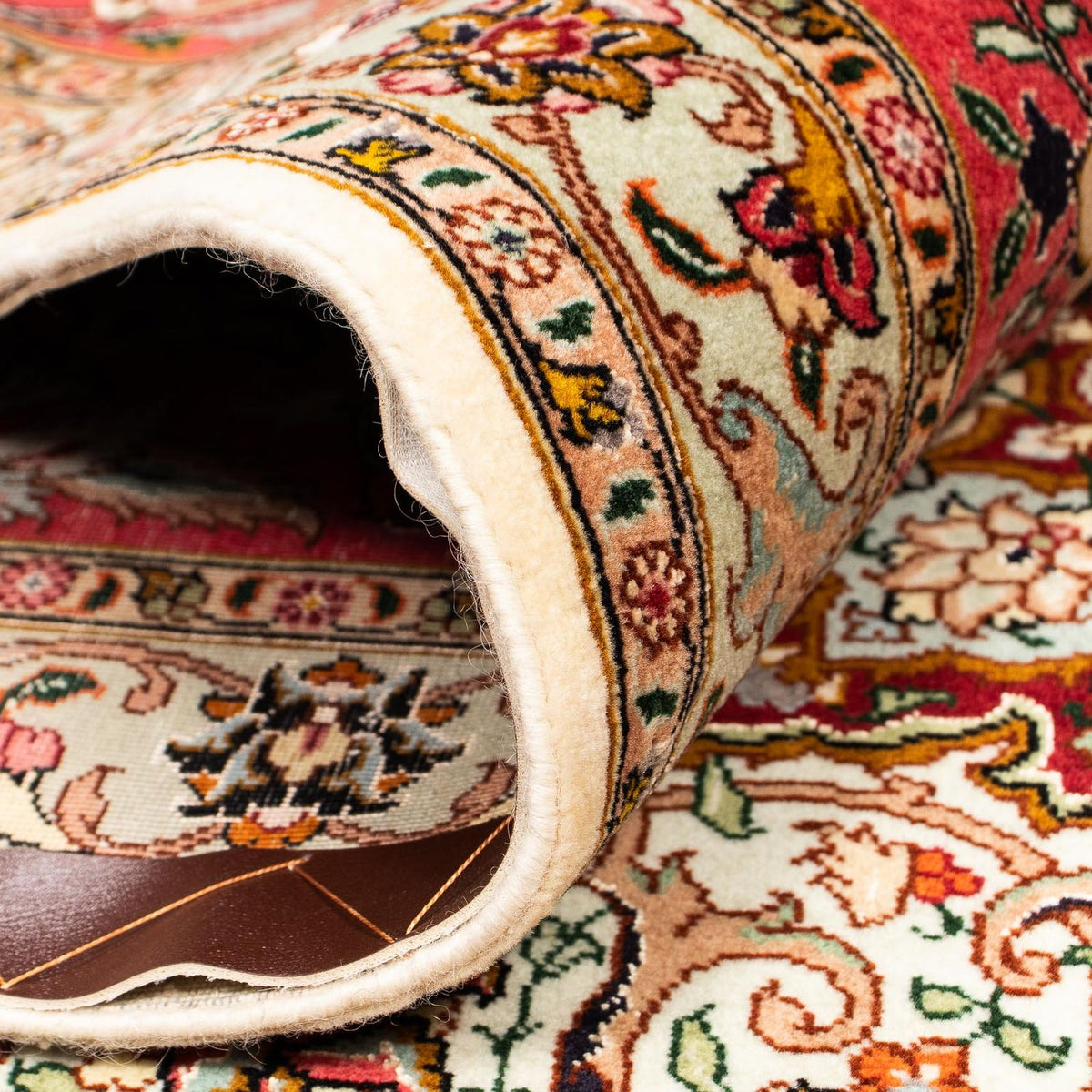 Perser Rug - Tabriz - Royal - 406 x 300 cm - red