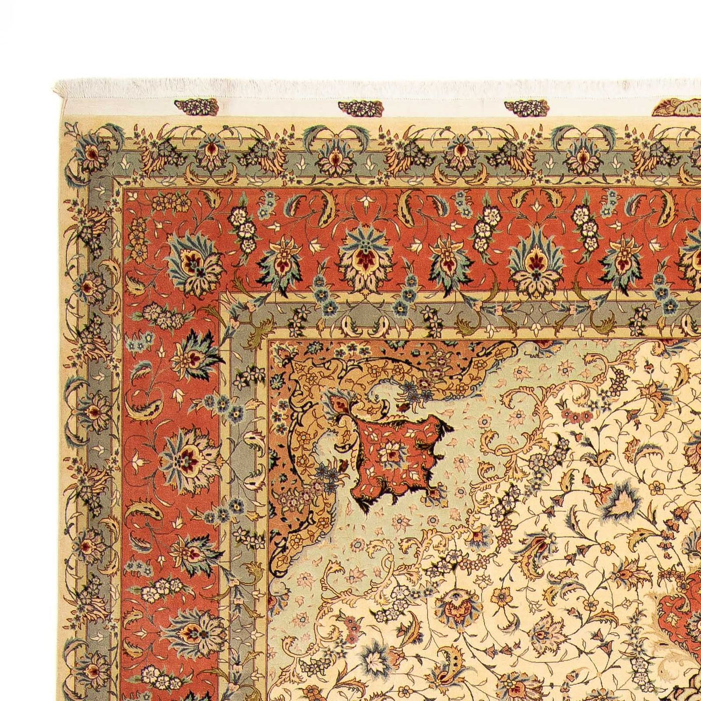 Tabriz - 50 Raj Rug 387x307cm - Persian Rugs