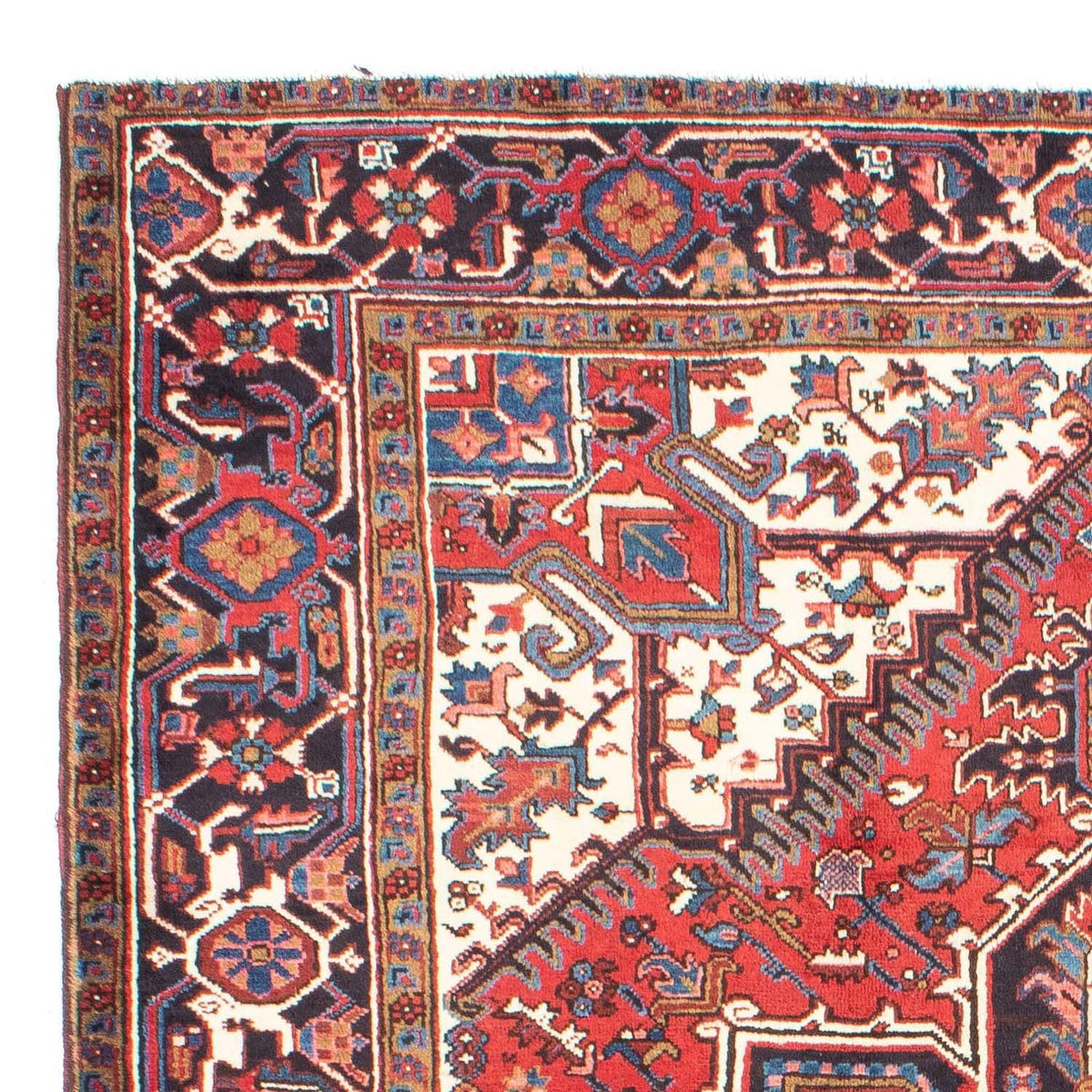 Perser Rug - Nomadic - 262 x 203 cm - red