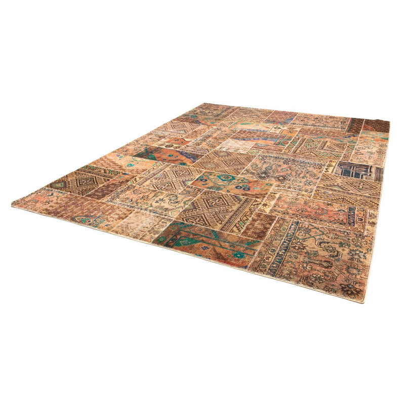 Patchwork Rug - 301 x 239 cm - multicolored