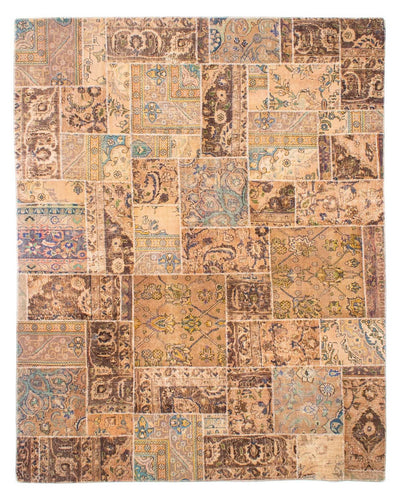 Patchwork Rug 242x305cm - Perserteppich Wollteppich