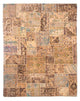 Patchwork Rug 242x305cm - Perserteppich Wollteppich
