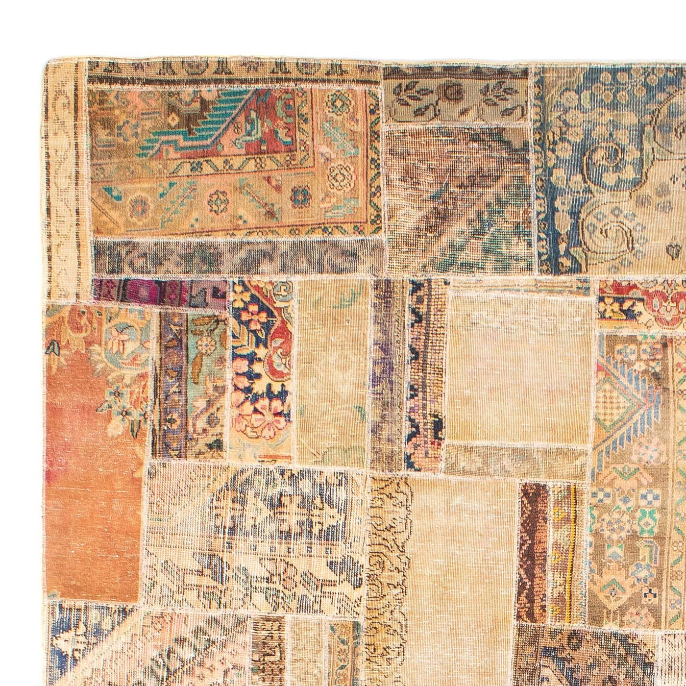 Patchwork Rug 292x230cm - Perserteppich Wollteppich