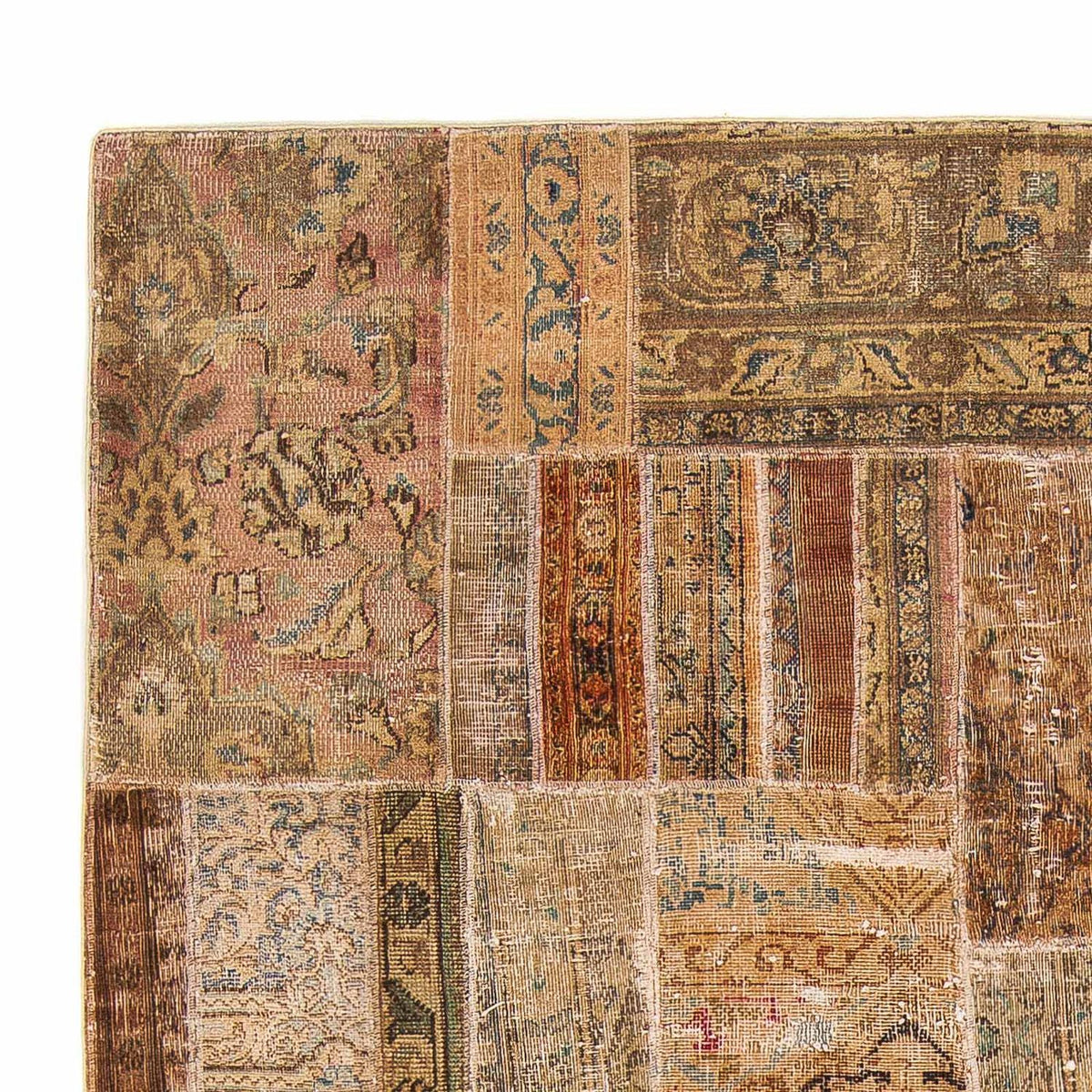 Patchwork Rug 164x234cm - Wool Rug