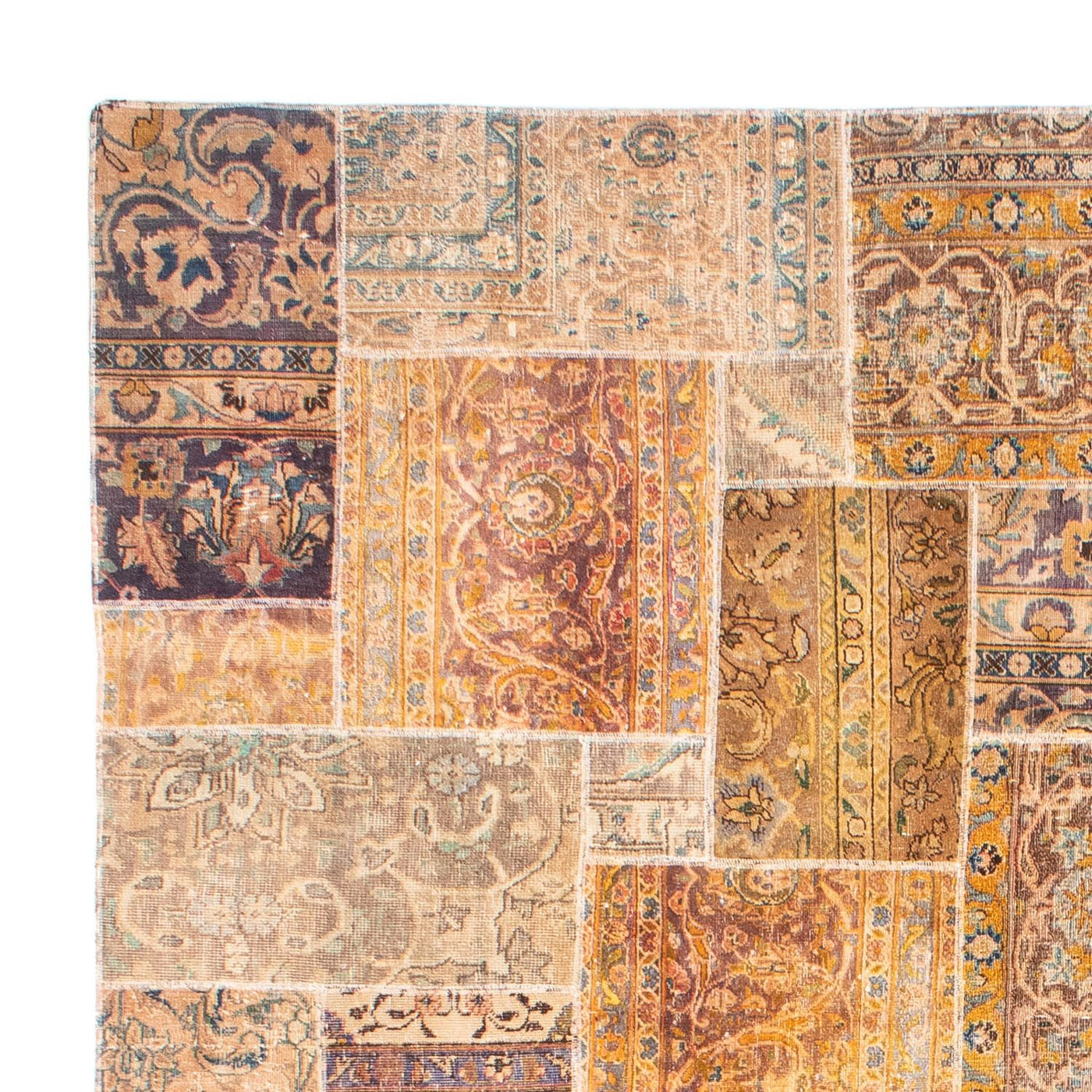 Patchwork Rug 301x241cm - Perserteppich Wollteppich