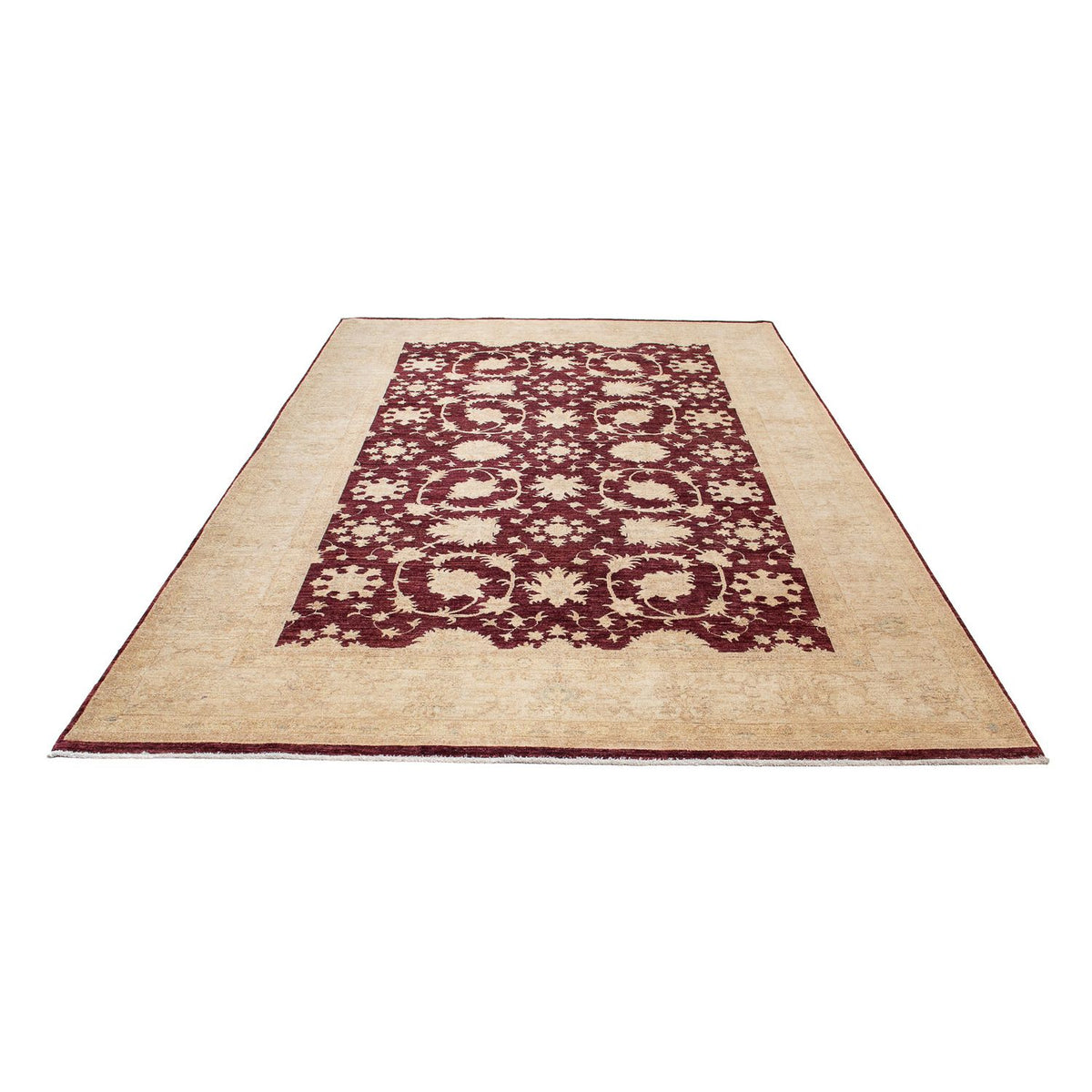 Ziegler Rug - 345 x 249 cm - dark red