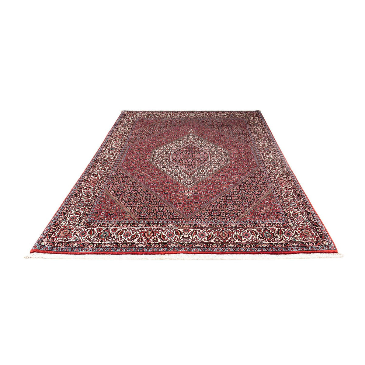 Perser Rug - Bidjar - 241 x 172 cm - dark red