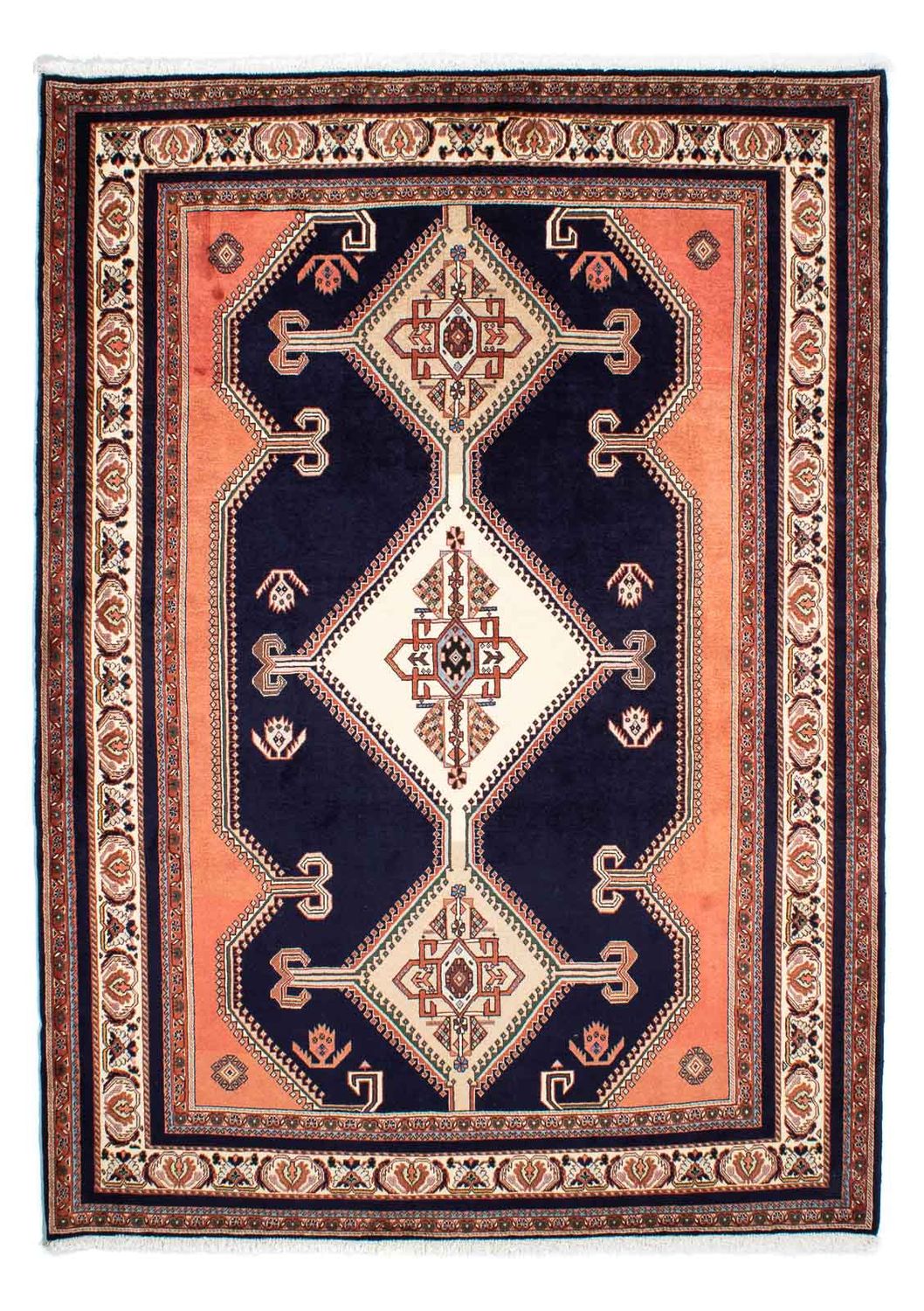 Perser Rug - Bidjar - 238 x 175 cm - dark blue