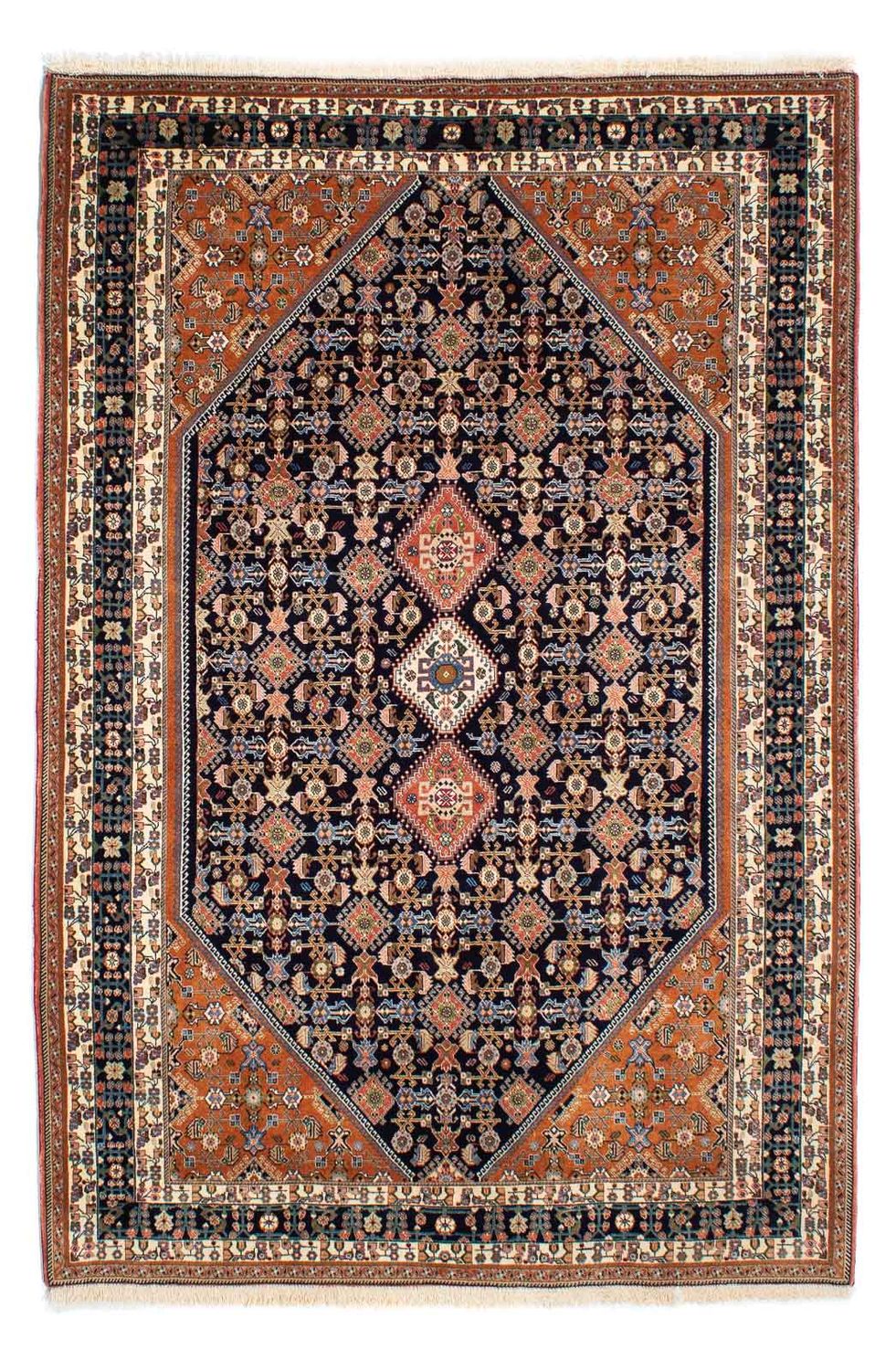 Gabbeh Rug - Kashkuli Perser - 213 x 143 cm - brown