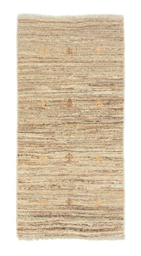 Gabbeh Rug - Perser - 135 x 69 cm - beige