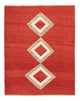 Persian Gabbeh Rug 150x190cm - Perserteppich Wollteppich