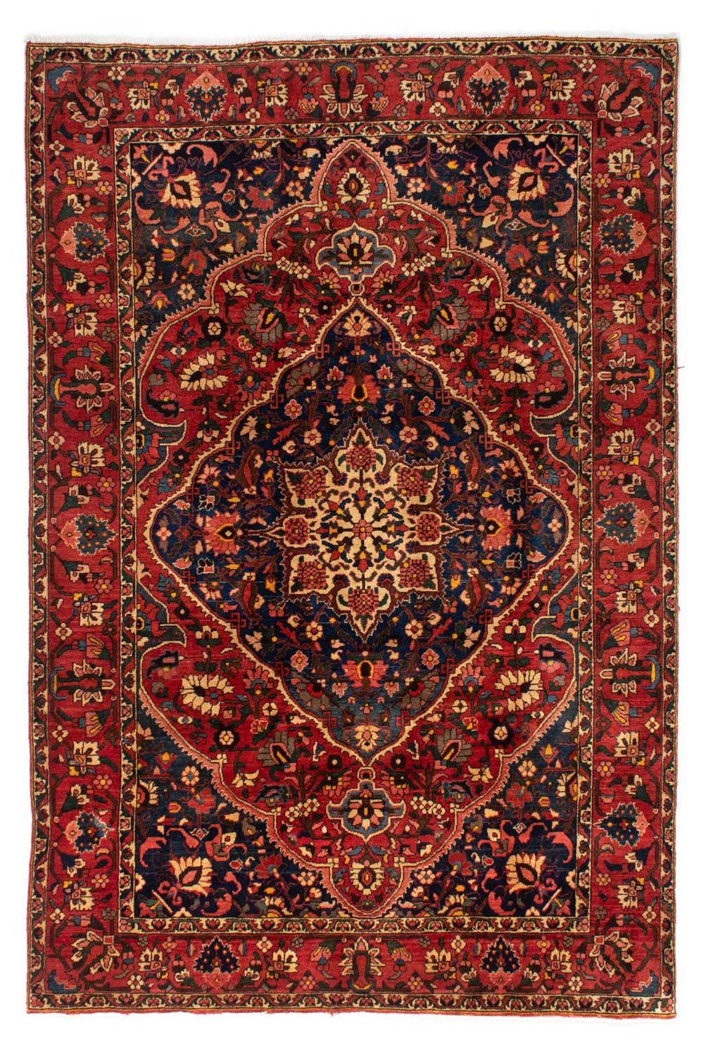 Perser Rug - Nomadic - 310 x 209 cm - dark red