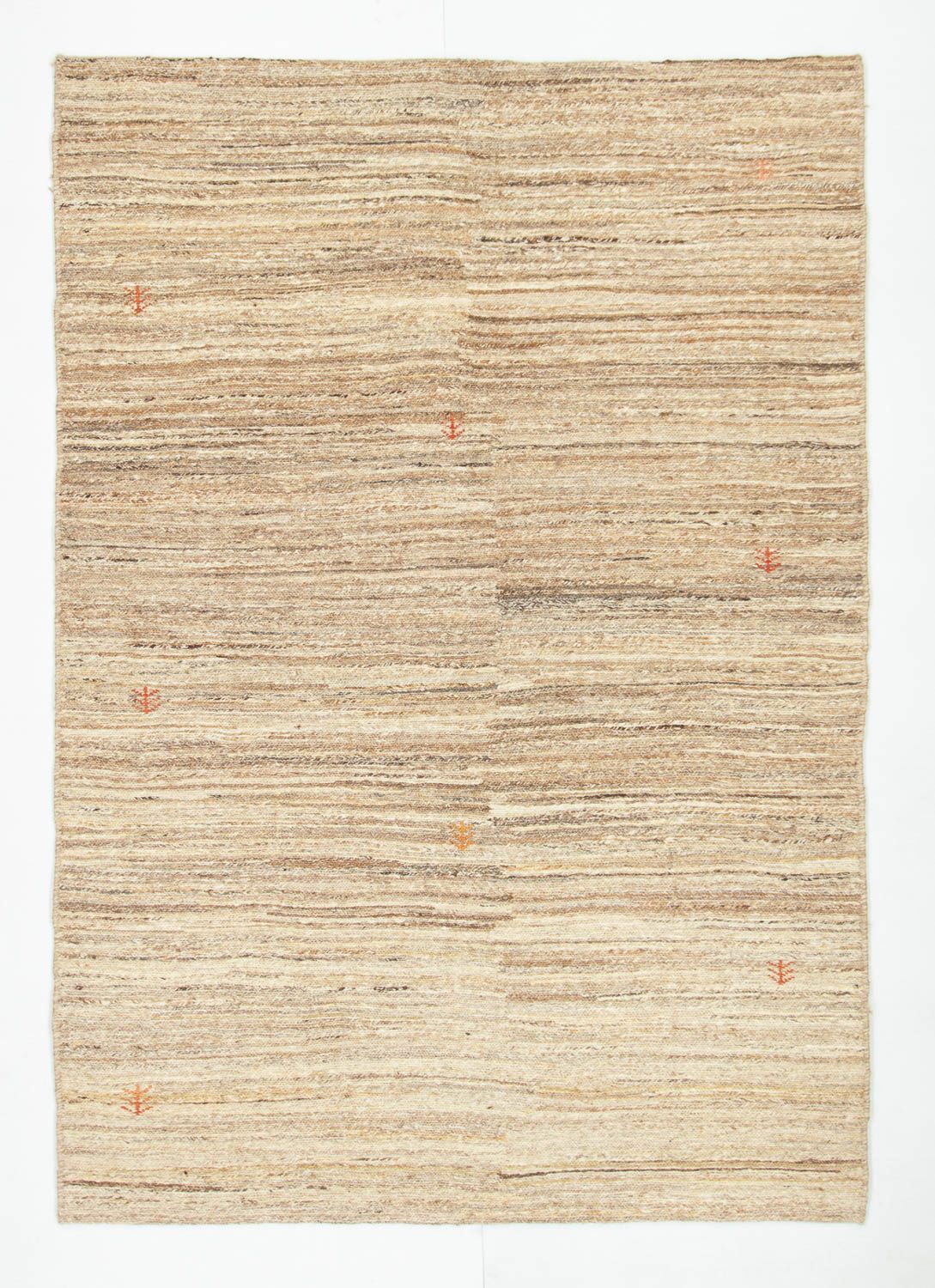 Gabbeh Rug - Perser - 200 x 136 cm - beige