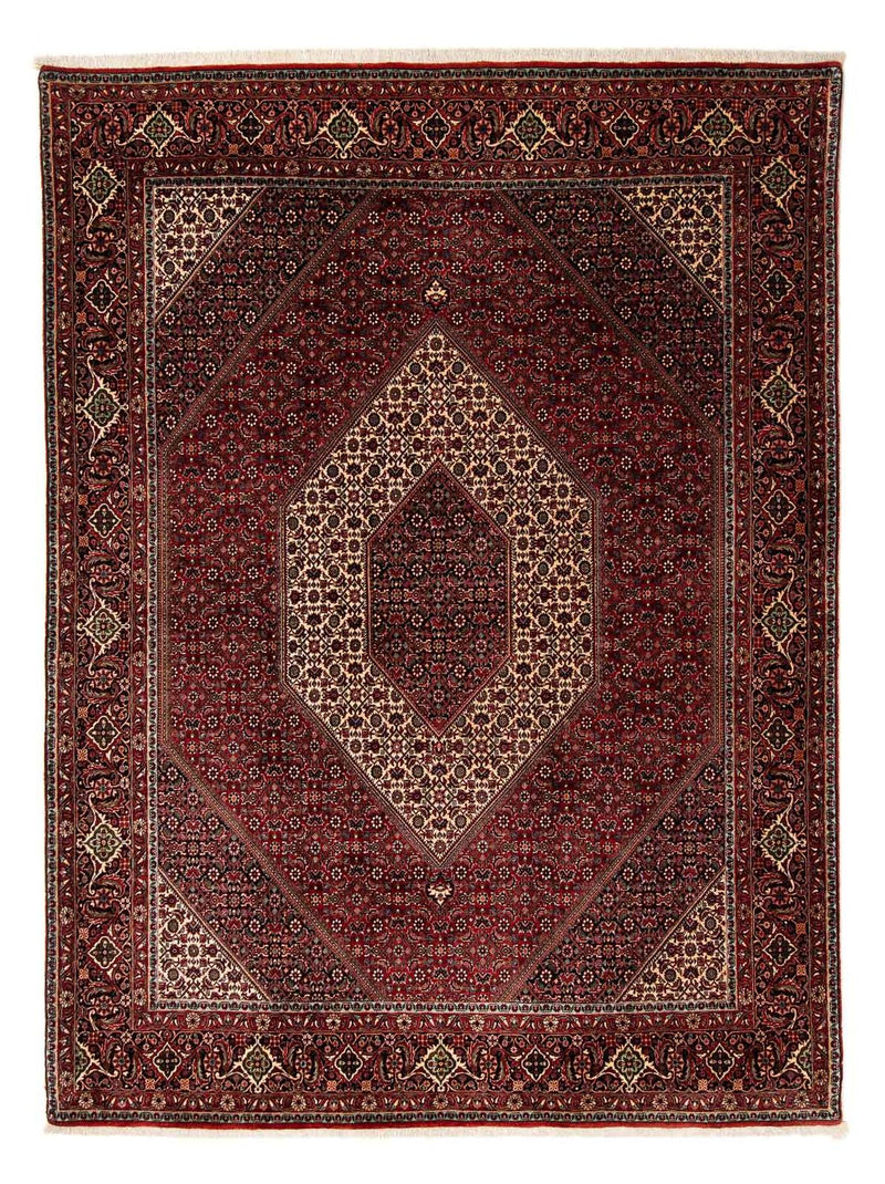 Perser Rug - Bidjar - 251 x 201 cm - dark red