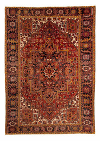 Perser Rug - Nomadic - 395 x 291 cm - dark red