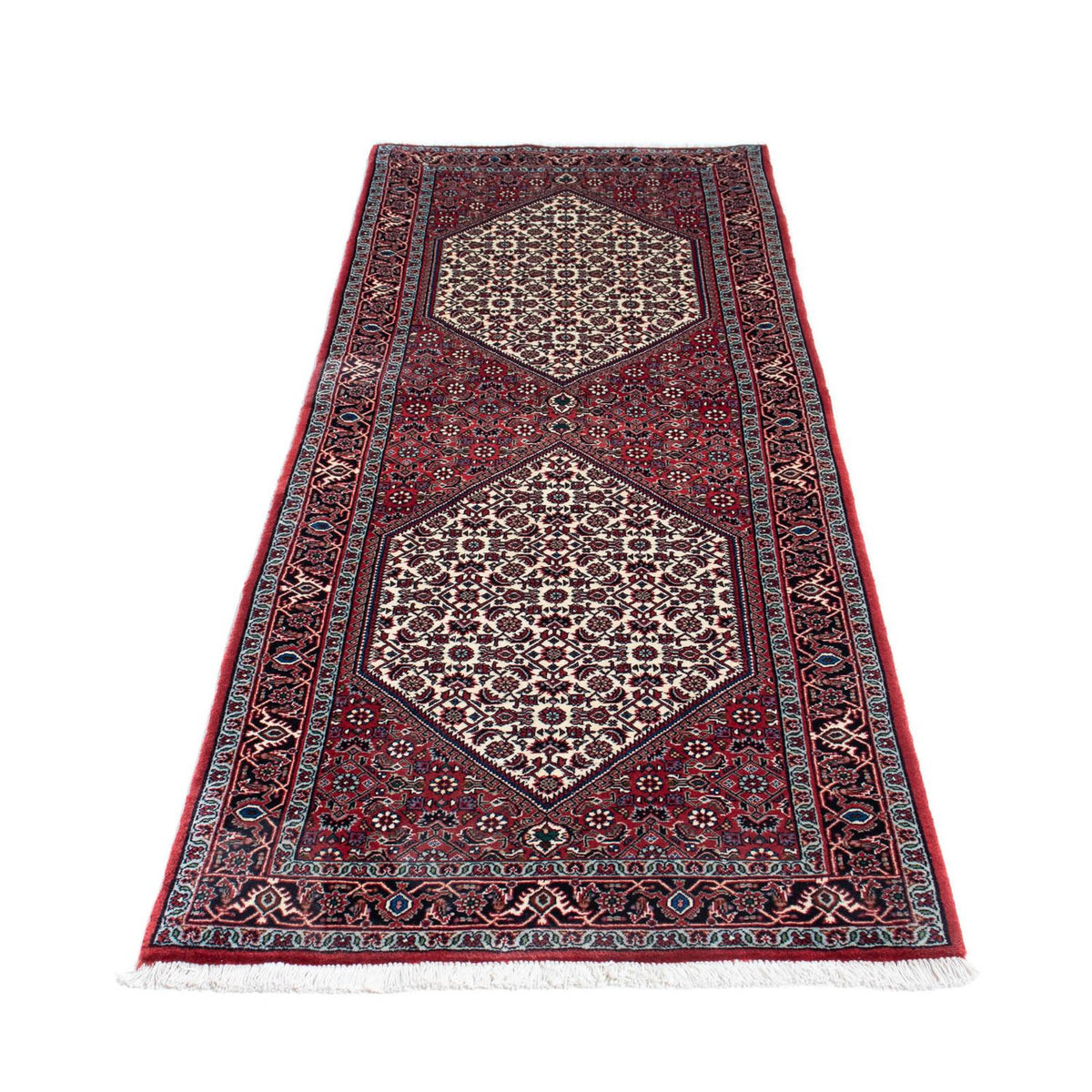 Runner Perser Rug - Bidjar - 208 x 73 cm - red