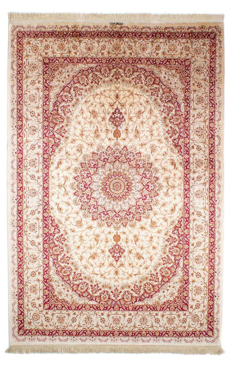 Perser Rug - Ghom - 240 x 157 cm - beige