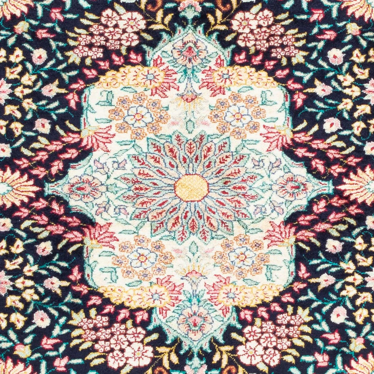 Perser Rug - Ghom - 130 x 81 cm - beige